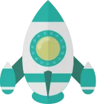 Startup Rocket SVG Icon
